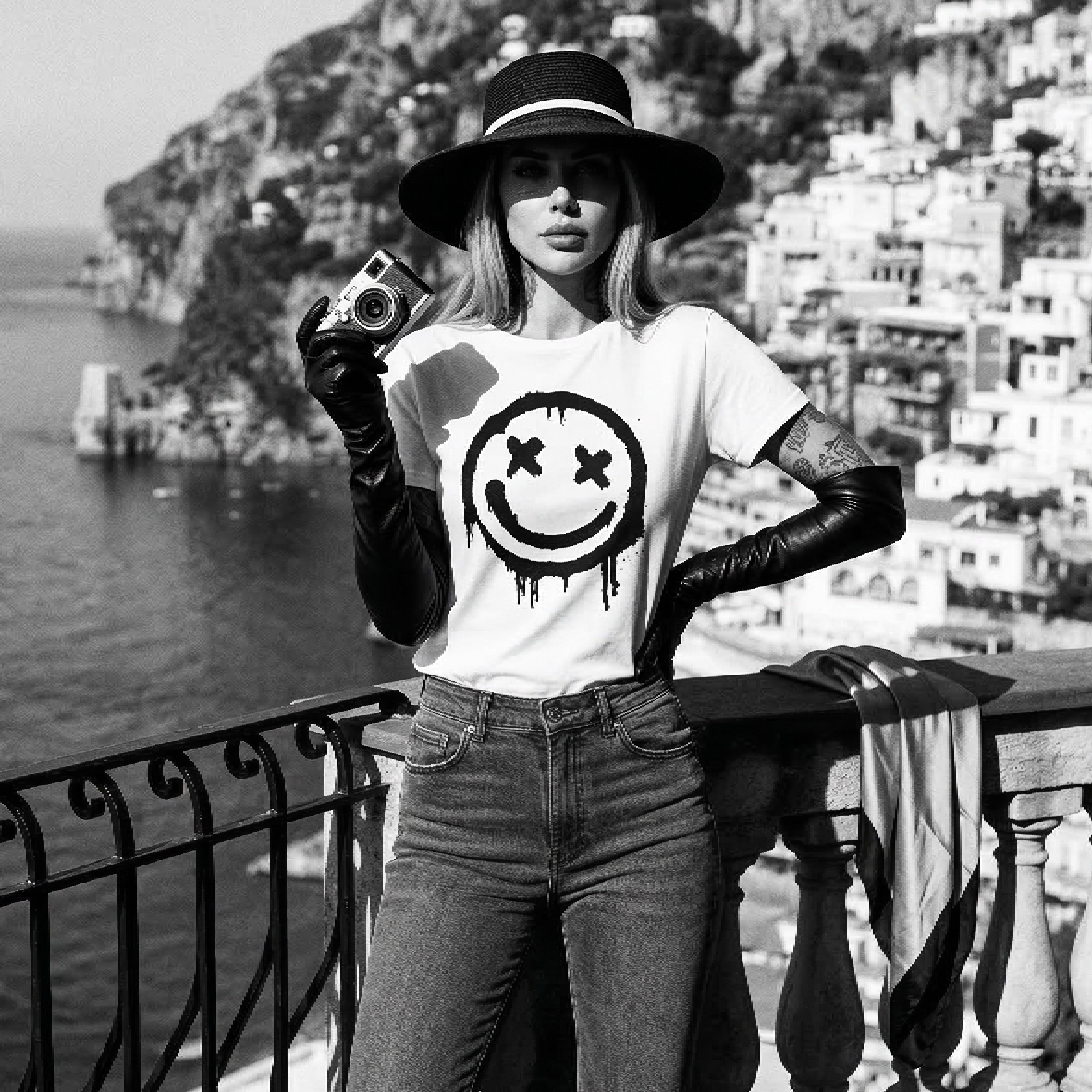 D.L.G Signature Shirt | Woman Essential Line - The Front Smile