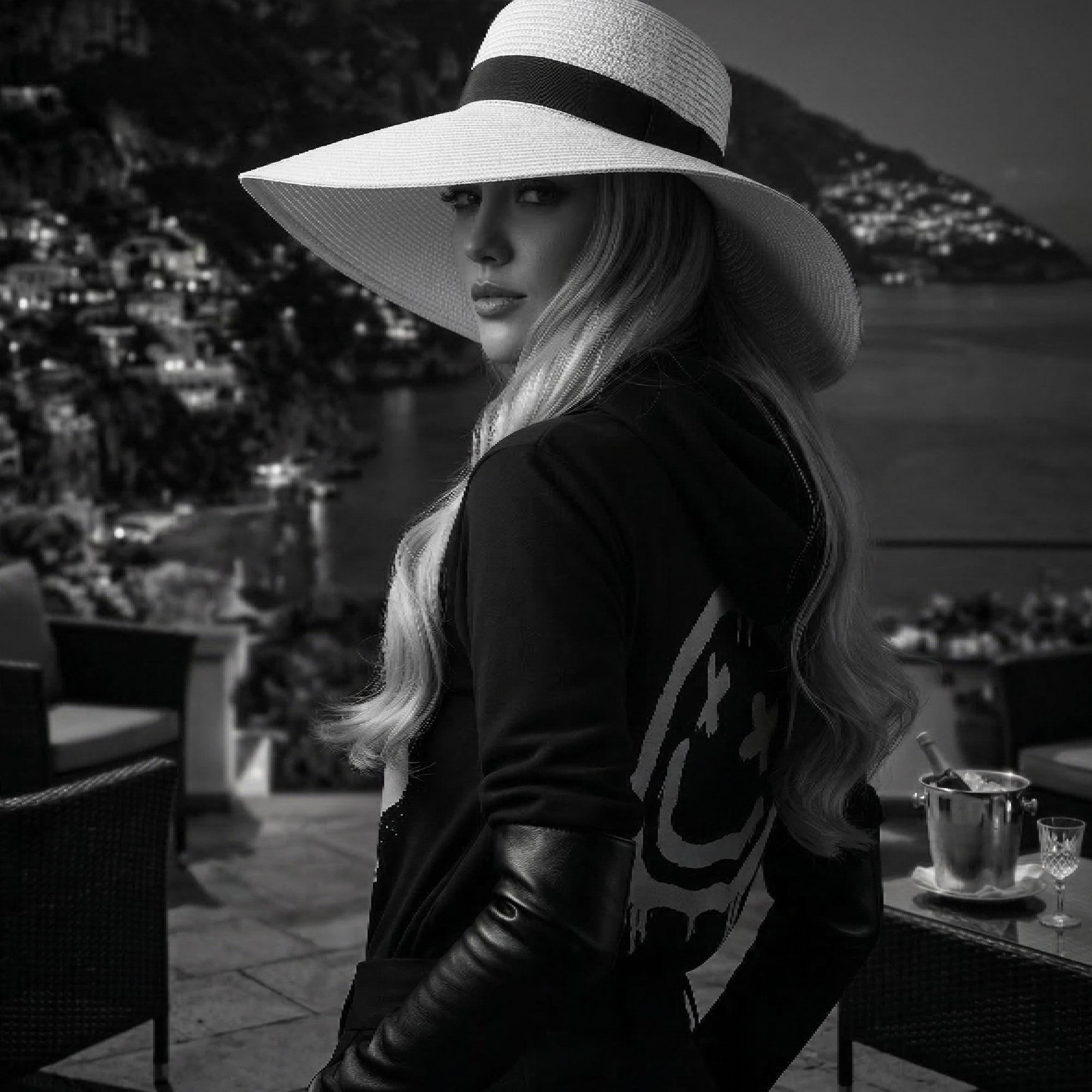 D.L.G Premium Hoodie | Woman Essential Line - The Back Smile