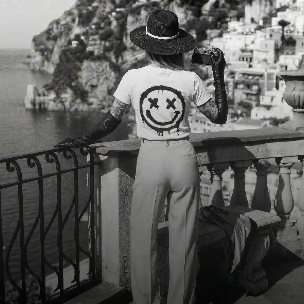 D.L.G Premium Shirt | Woman Essential Line - The Back Smile