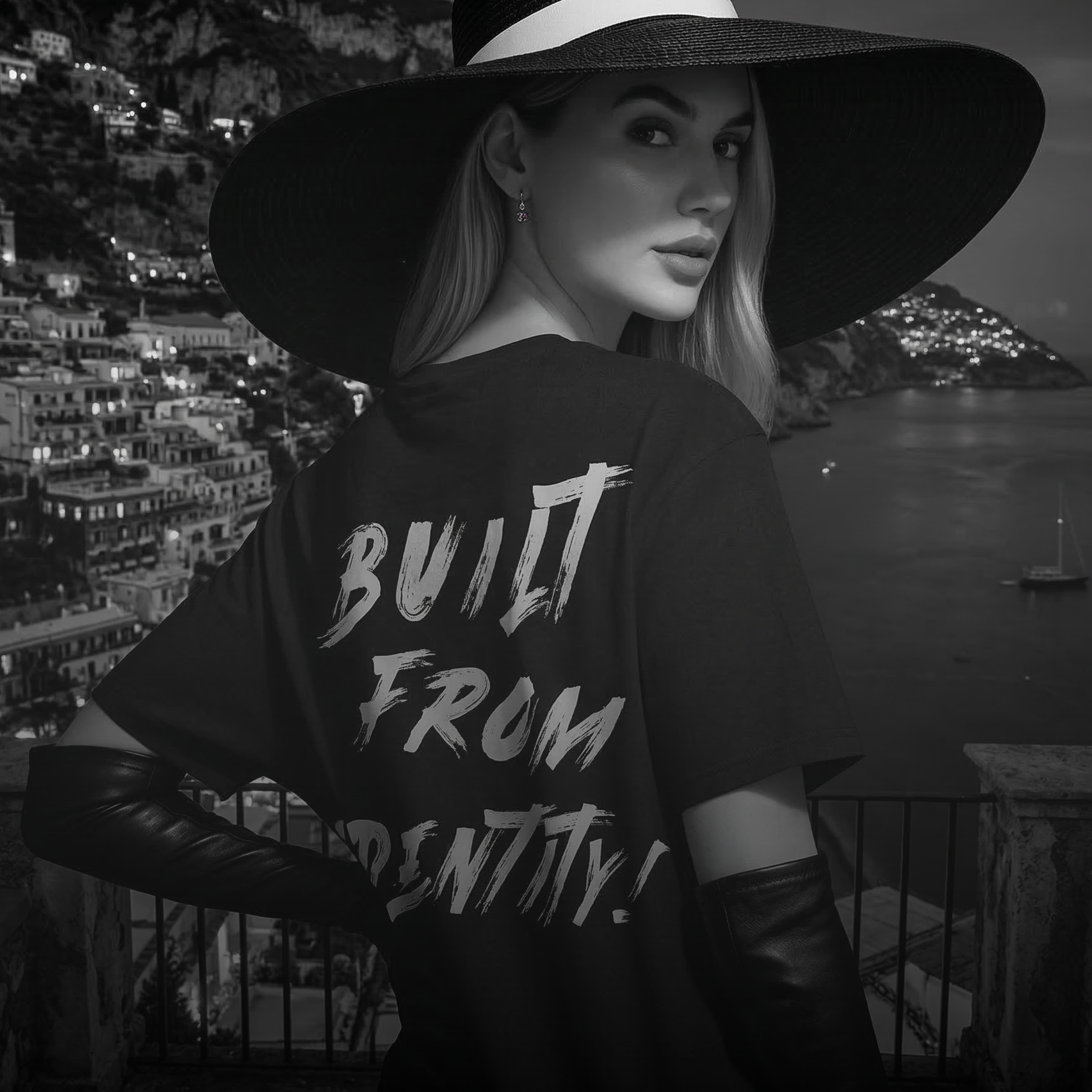 D.L.G Premium Shirt | Woman Statement Line - Built from Identity