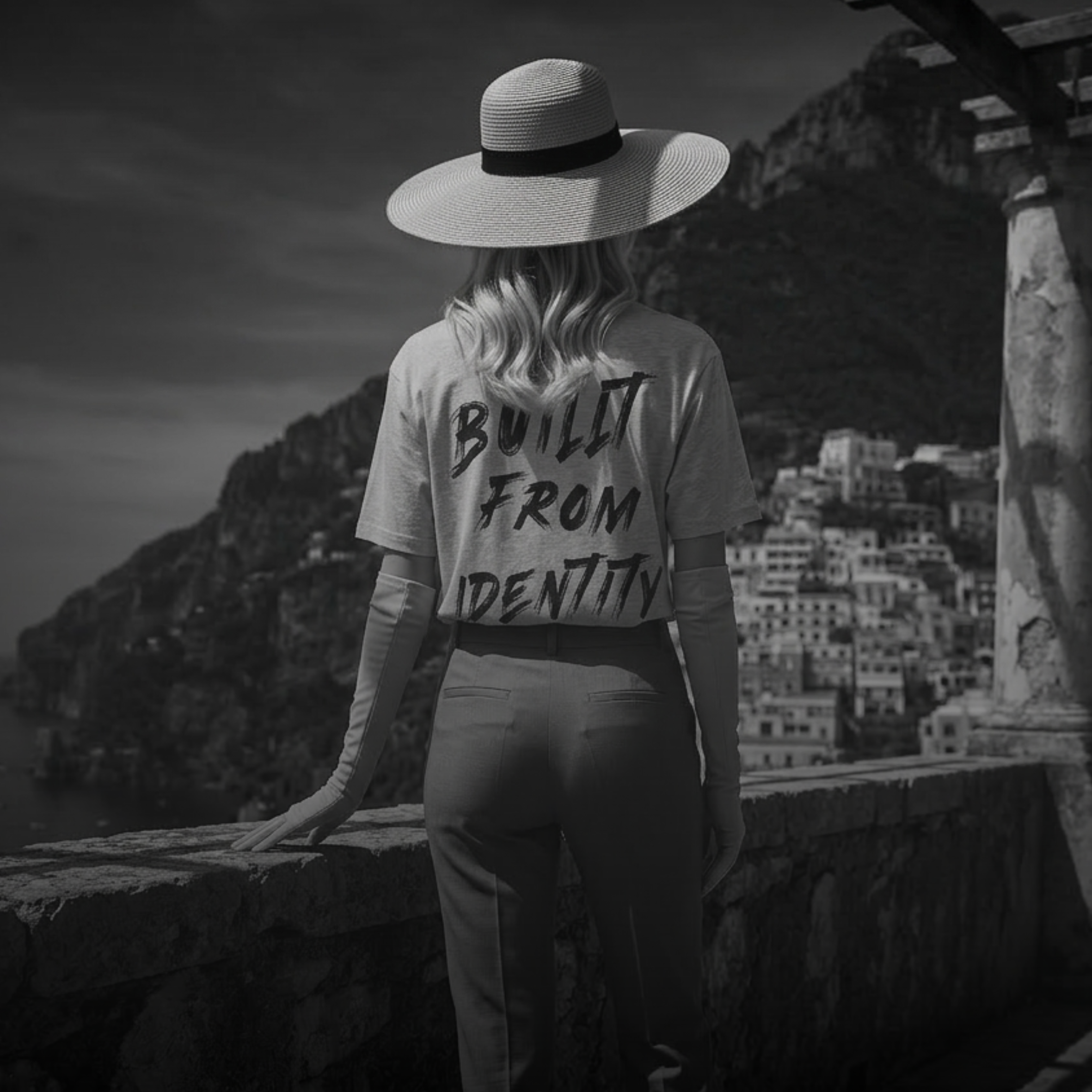 D.L.G Premium Shirt | Woman Statement Line - Built from Identity