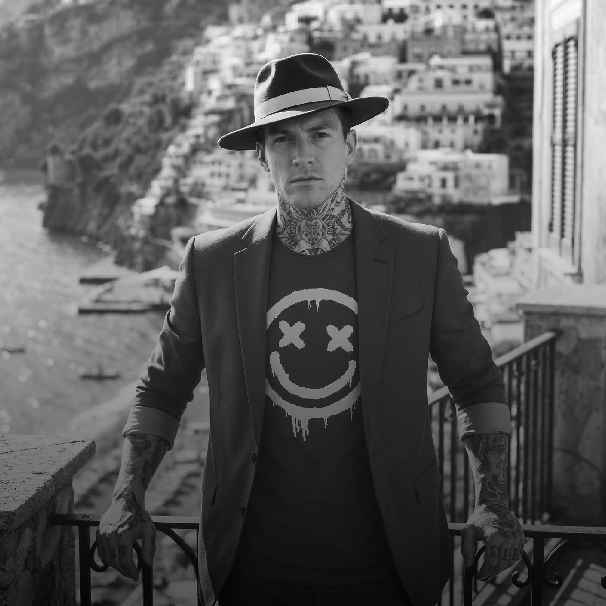 D.L.G Signature Shirt | Man Essential Line - The Front Smile