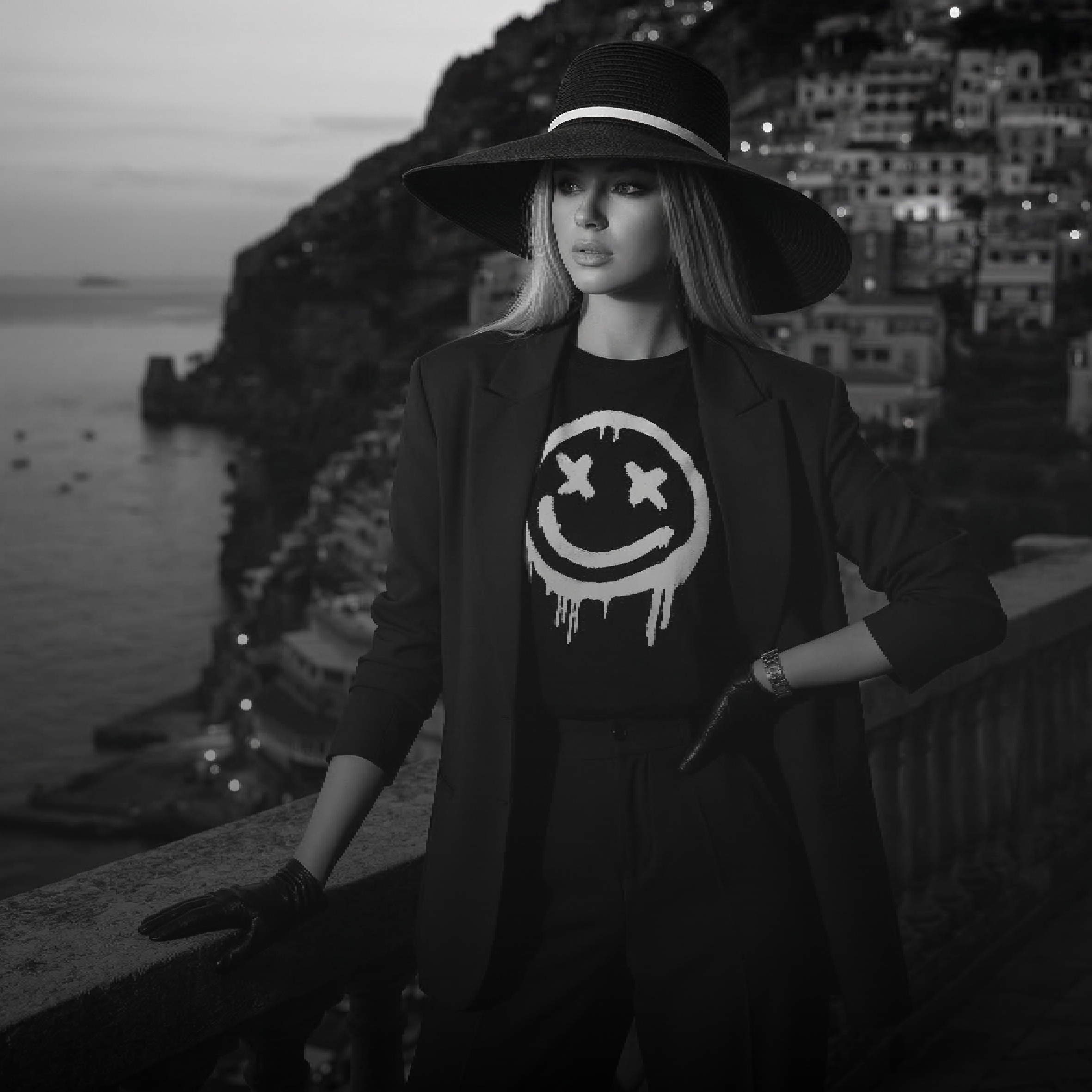 D.L.G Premium Shirt | Woman Essential Line - The Front Smile