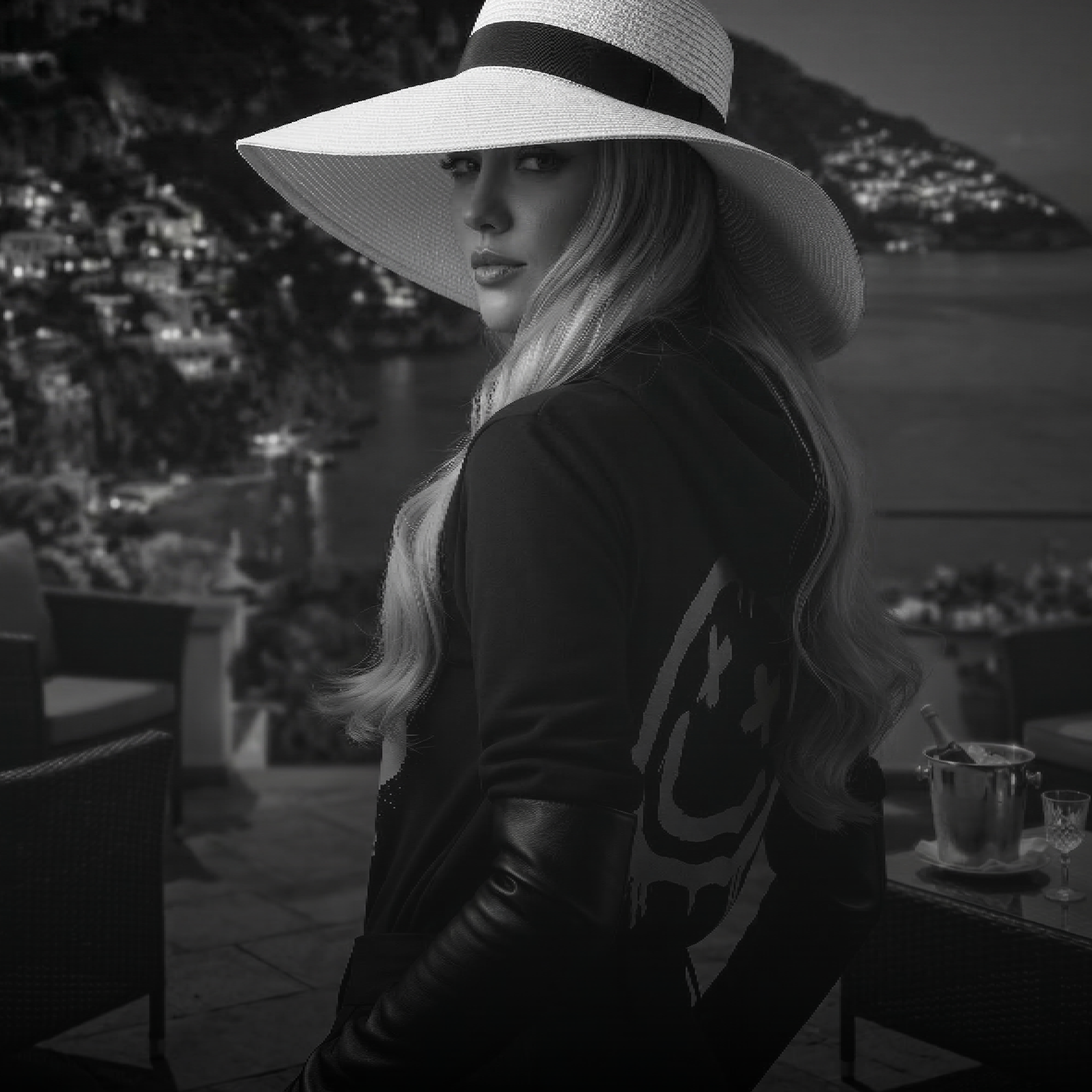 D.L.G Premium Hoodie | Woman Essential Line - The Back Smile