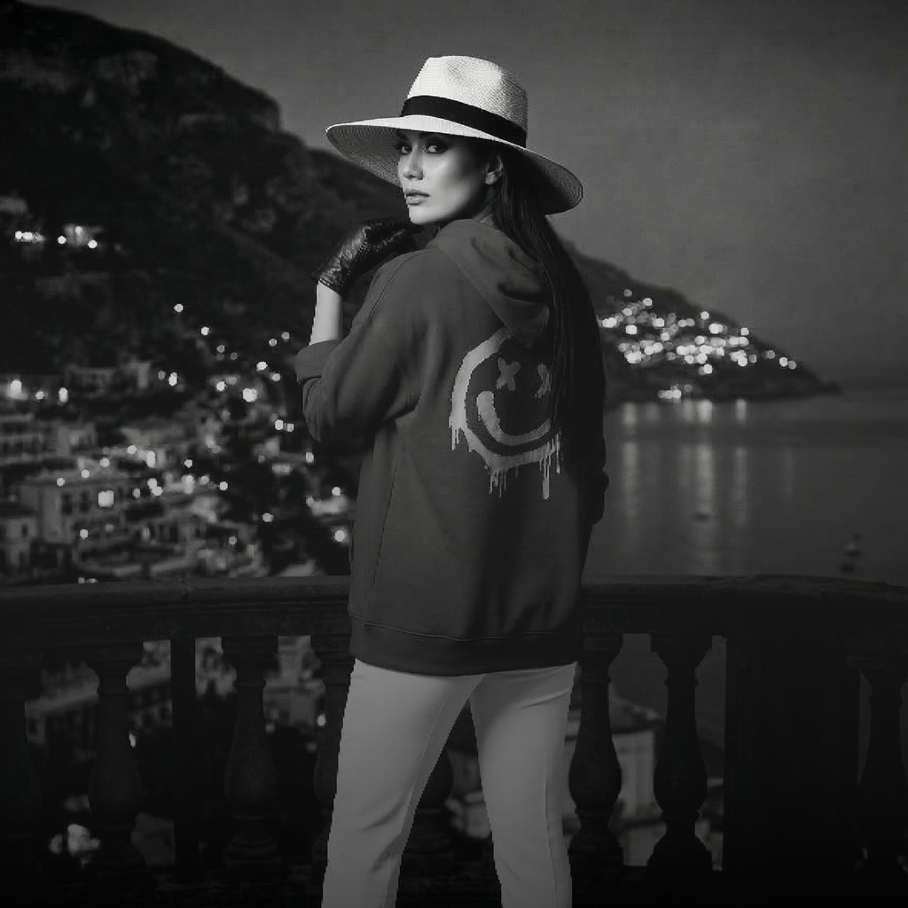 D.L.G Premium Hoodie | Woman Essential Line - The Back Smile