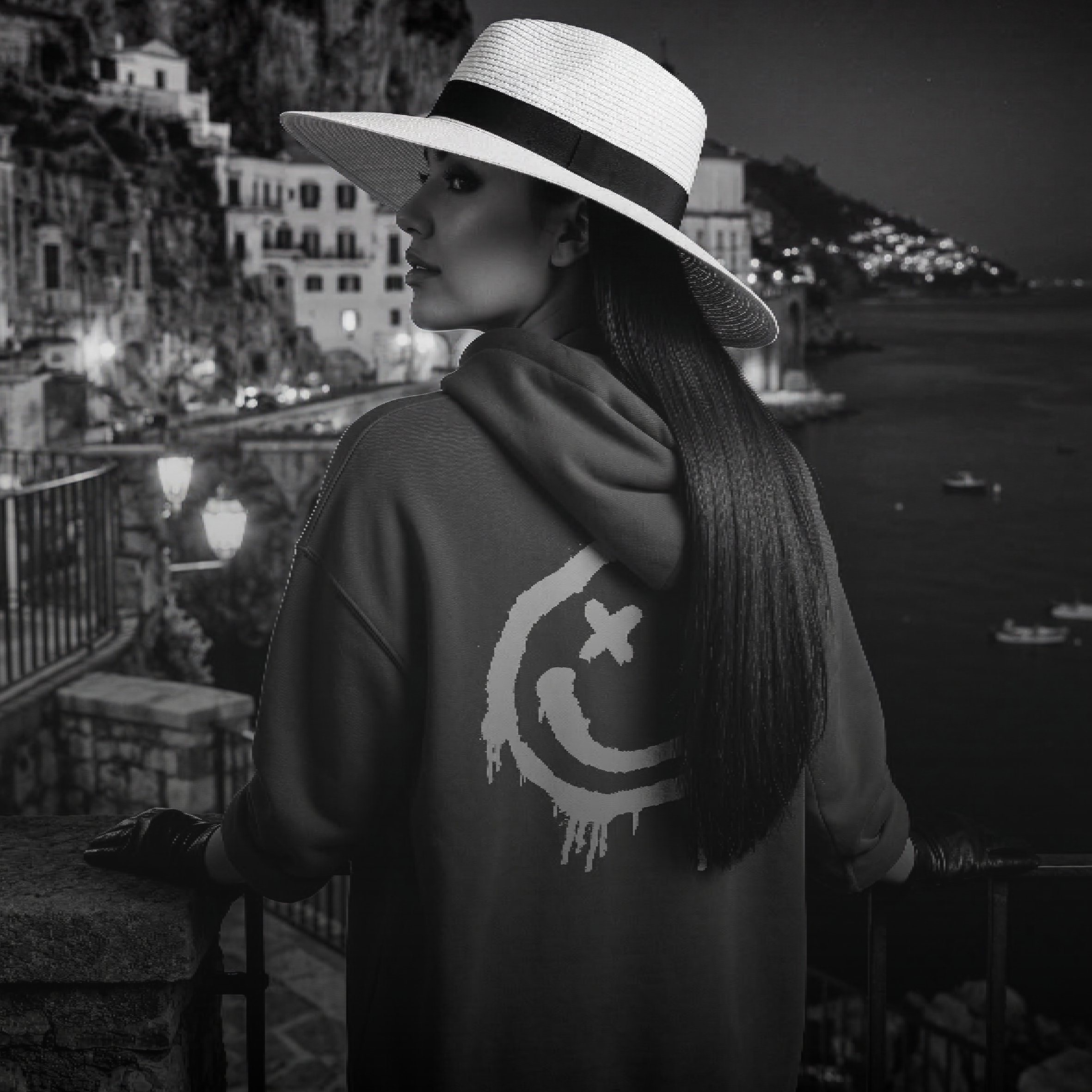 D.L.G Premium Hoodie | Woman Essential Line - The Back Smile