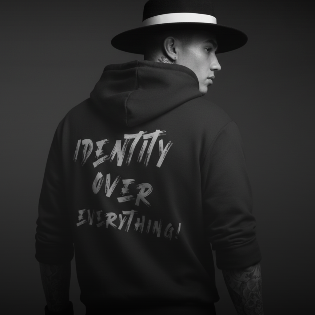 D.L.G Premium Hoodie | Man Statement Line - Identity over Everything