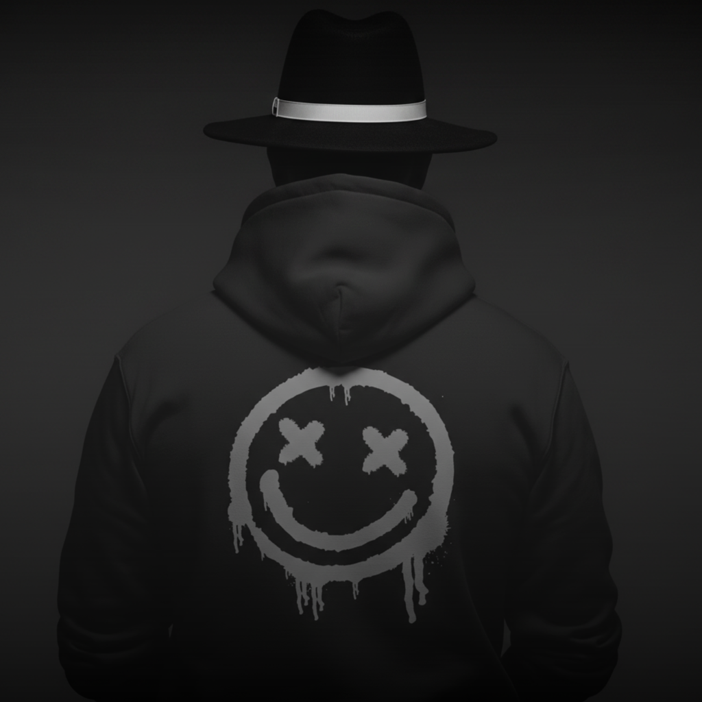 D.L.G Premium Hoodie | Man Essential Line - The Back Smile