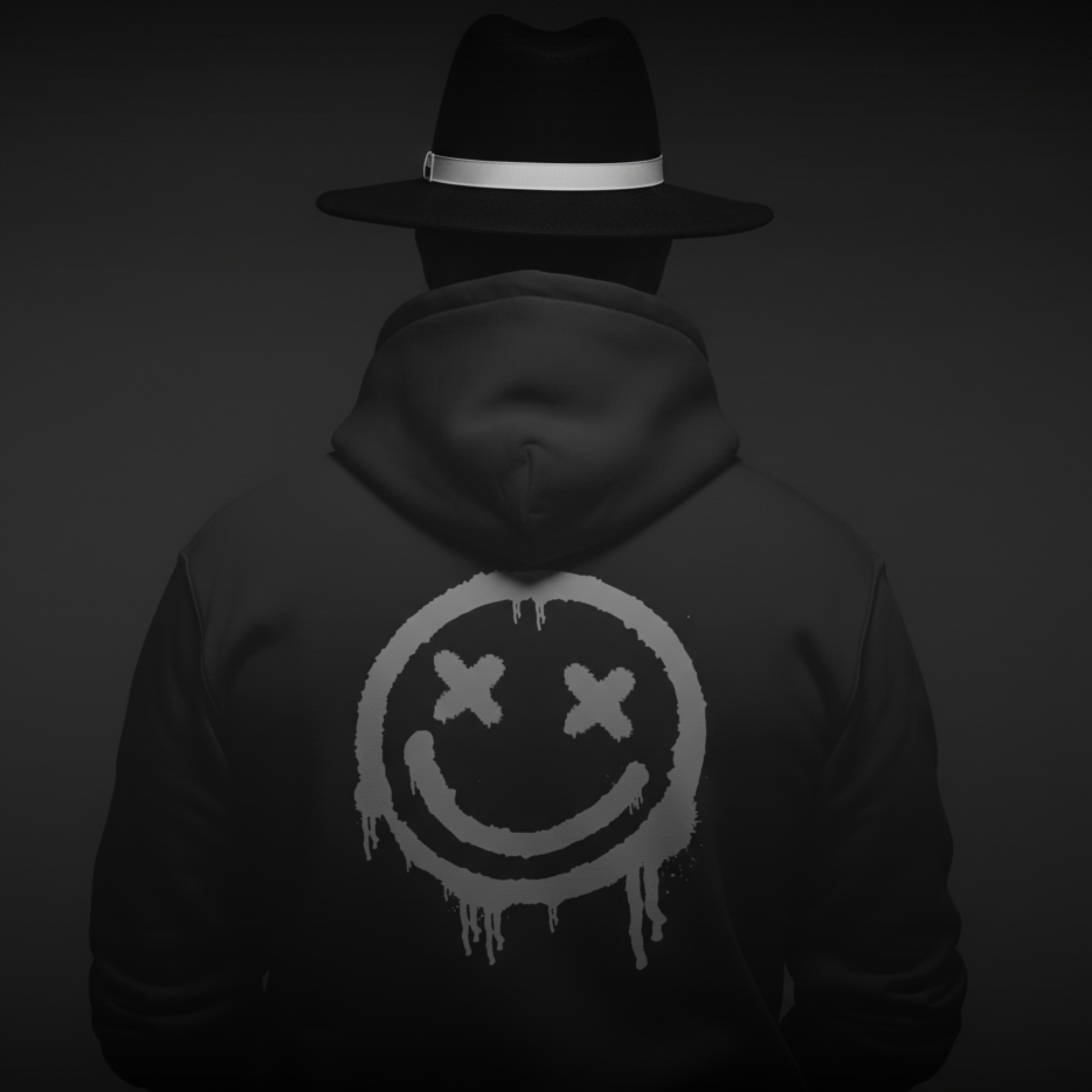 D.L.G Premium Hoodie | Man Essential Line - The Back Smile