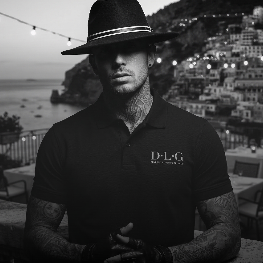 D.L.G Classic Polo | Man Essential Line - The Back Smile