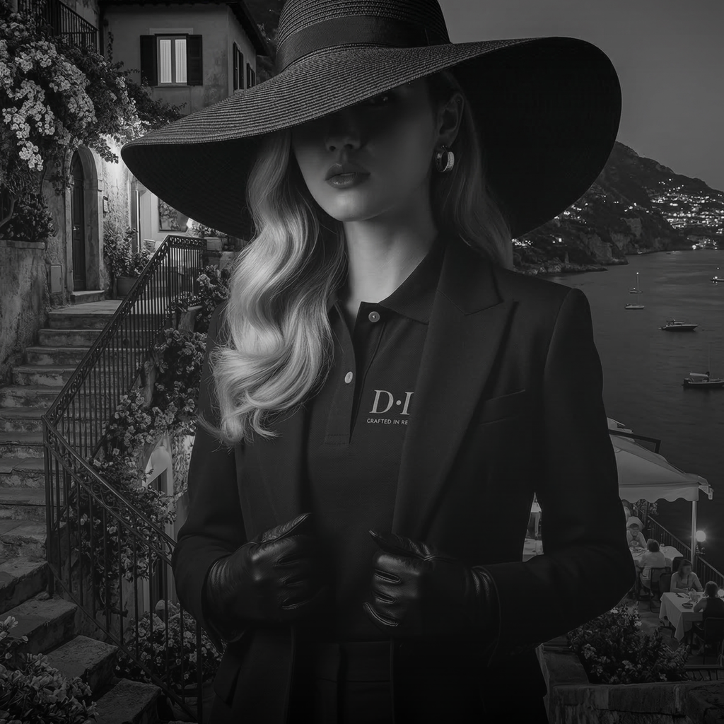 D.L.G Classic Polo | Woman Essential Line - The Back Smile