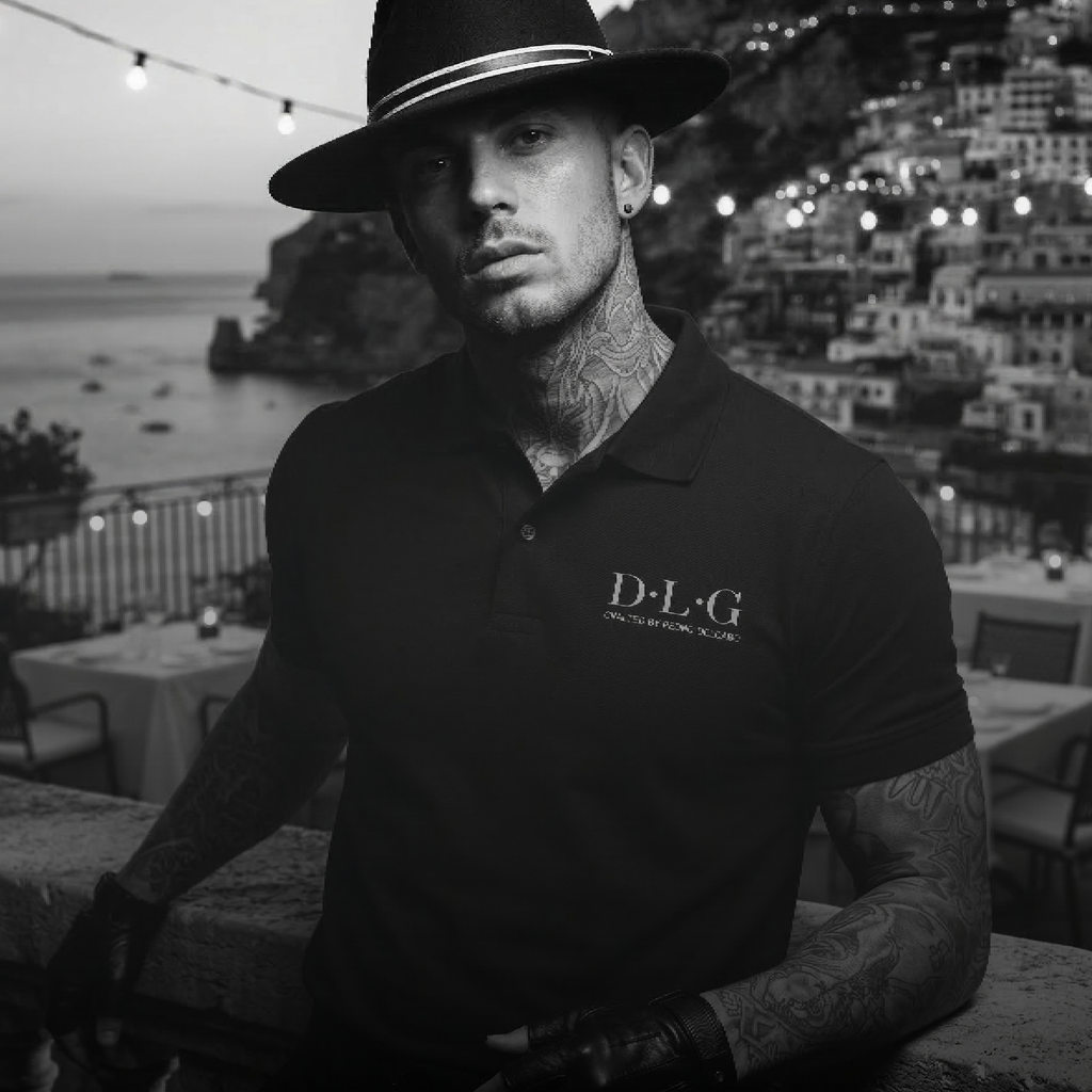 D.L.G Classic Polo | Man Essential Line - The Back Smile