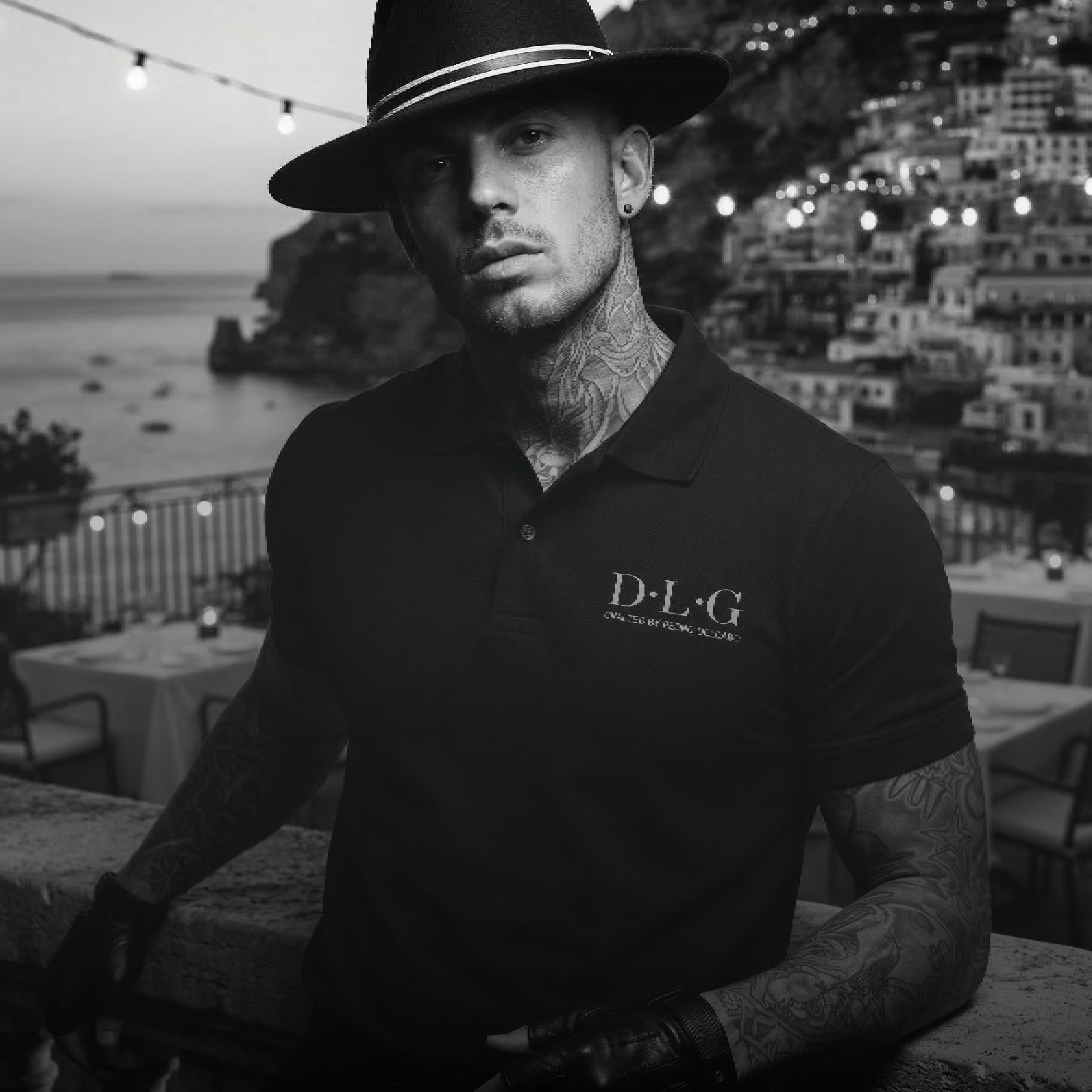 D.L.G Classic Polo | Man Essential Line - The Back Smile