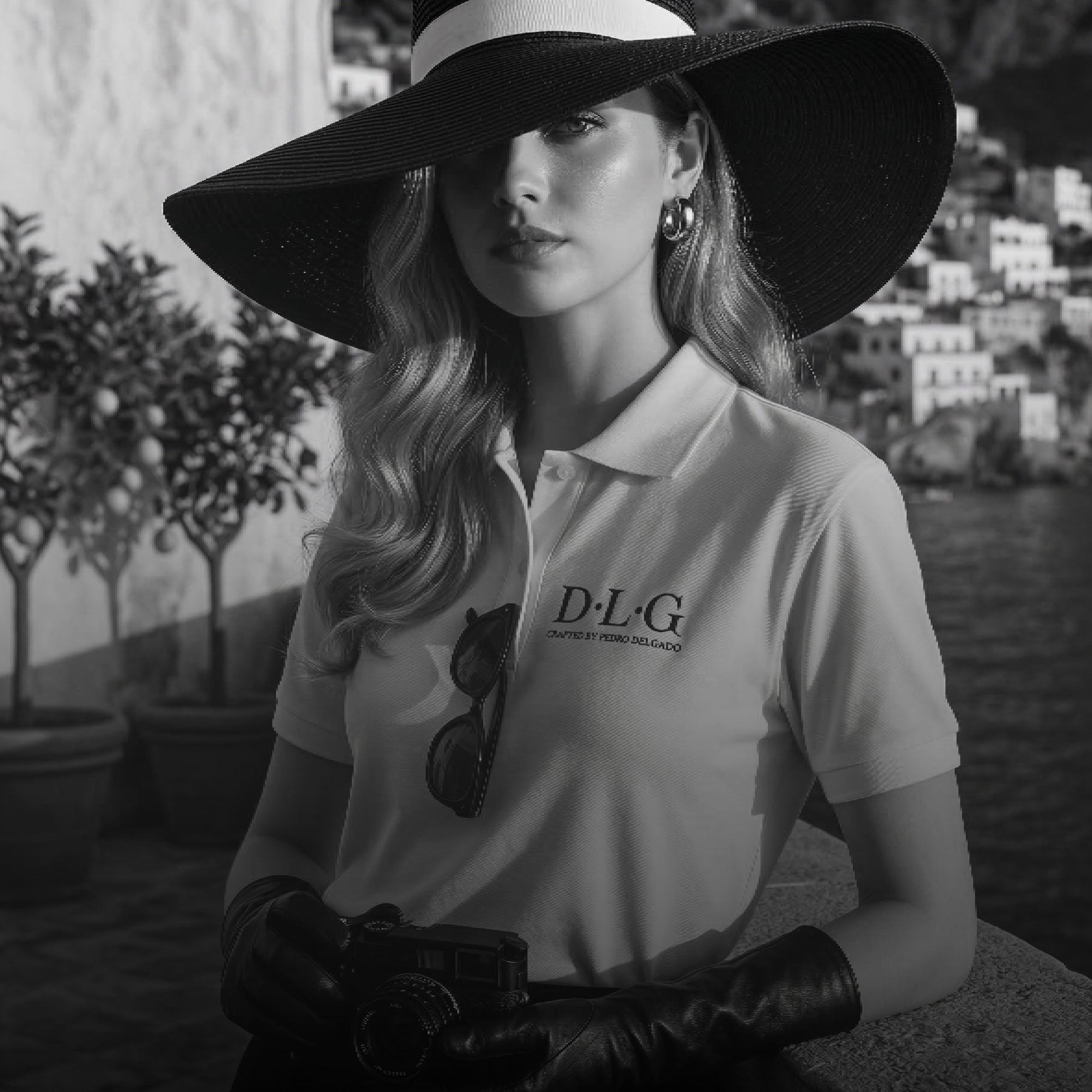 D.L.G Classic Polo | Woman Essential Line - The Back Smile