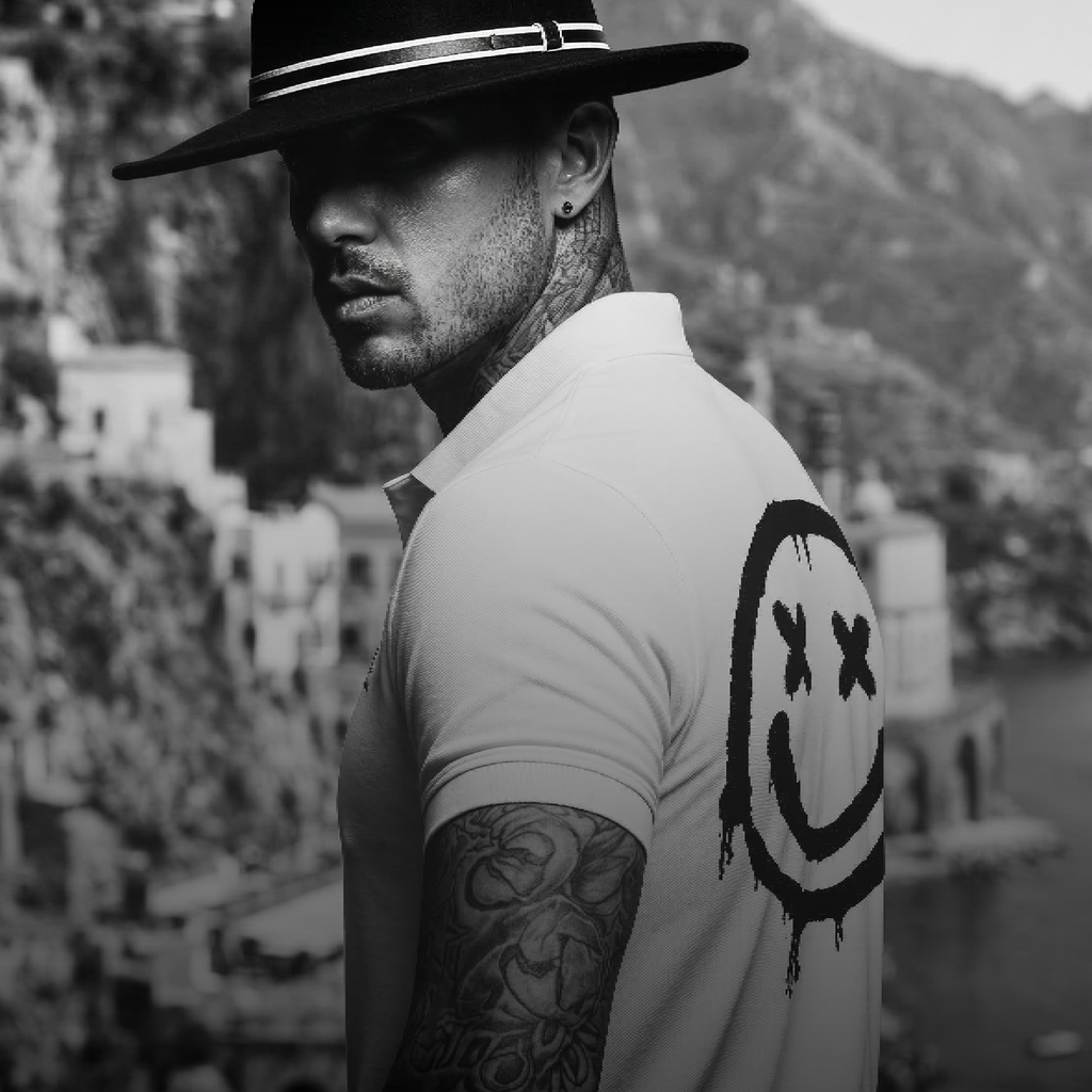 D.L.G Classic Polo | Man Essential Line - The Back Smile