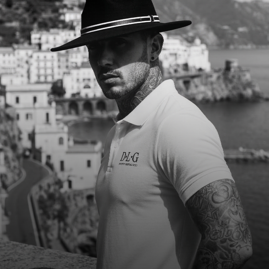 D.L.G Classic Polo | Man Essential Line - The Back Smile