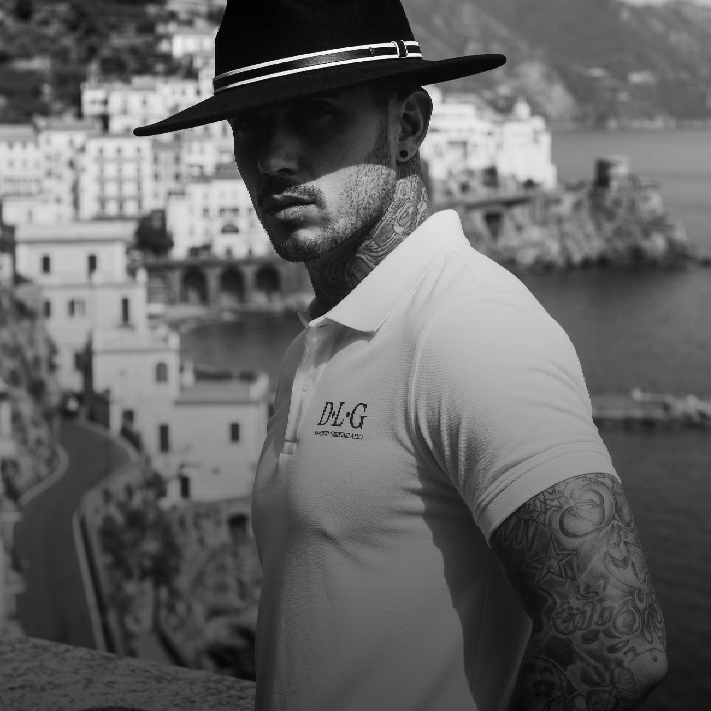 D.L.G Classic Polo | Man Essential Line - The Back Smile