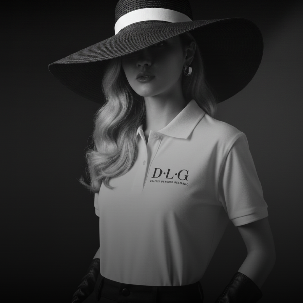 D.L.G Classic Polo | Woman Essential Line - The Back Smile