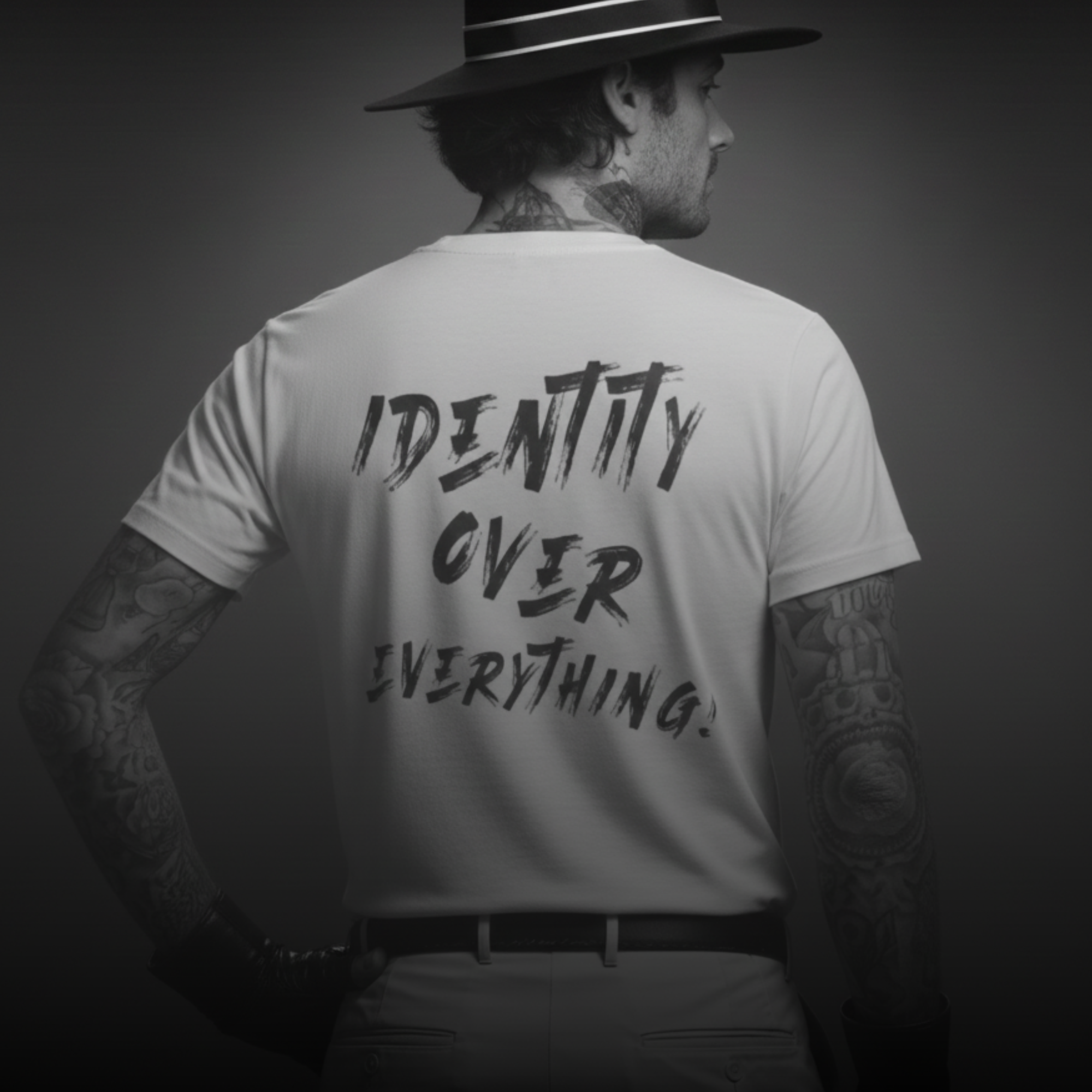 D.L.G Signature Shirt | Statement Line - Identity over Everything