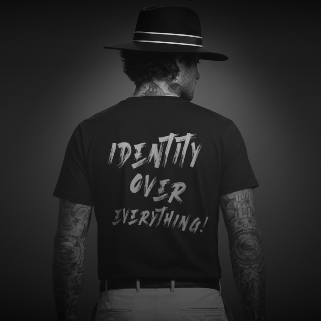 D.L.G Signature Shirt | Statement Line - Identity over Everything