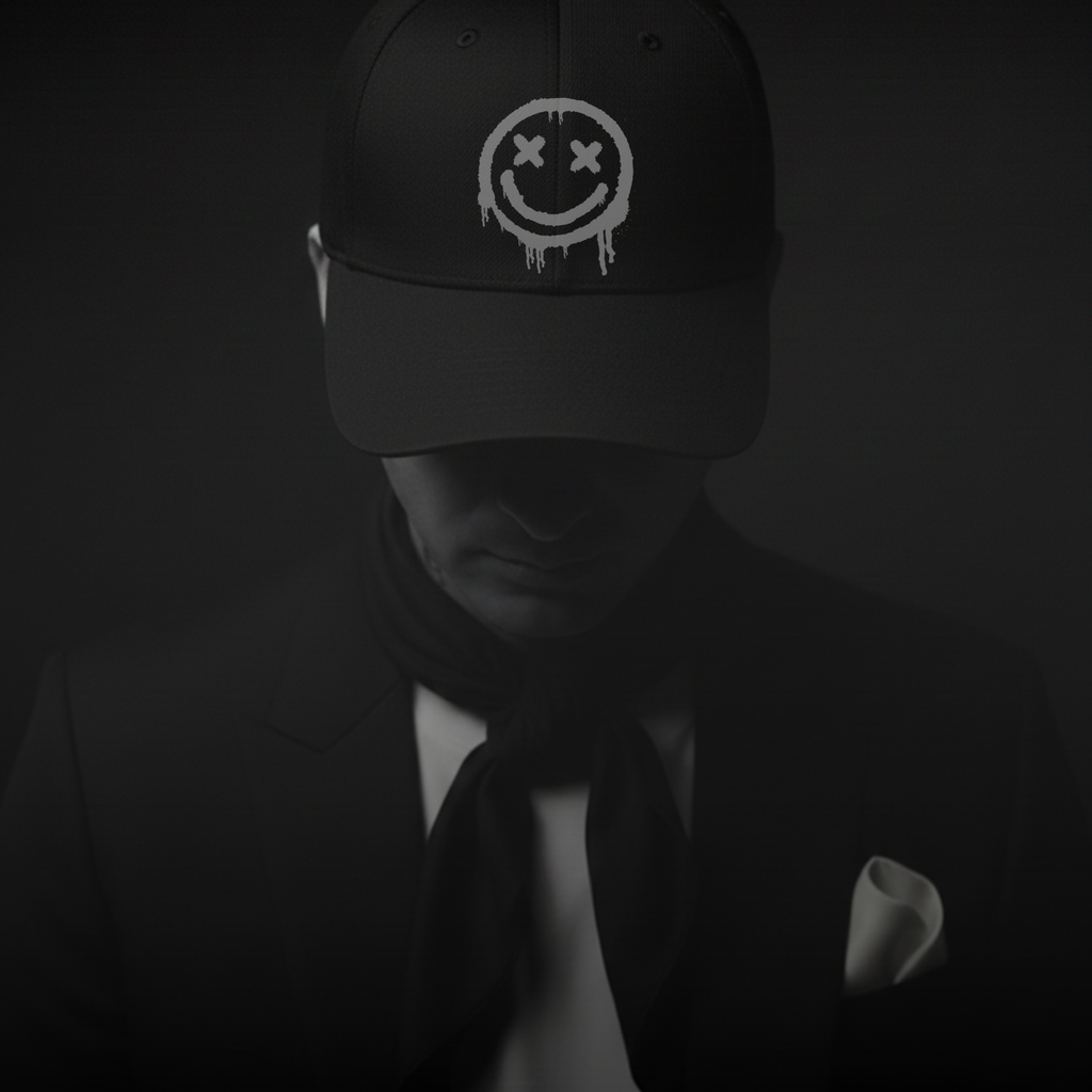 D.L.G Dad Cap | Man Essential Line - The Front Smile