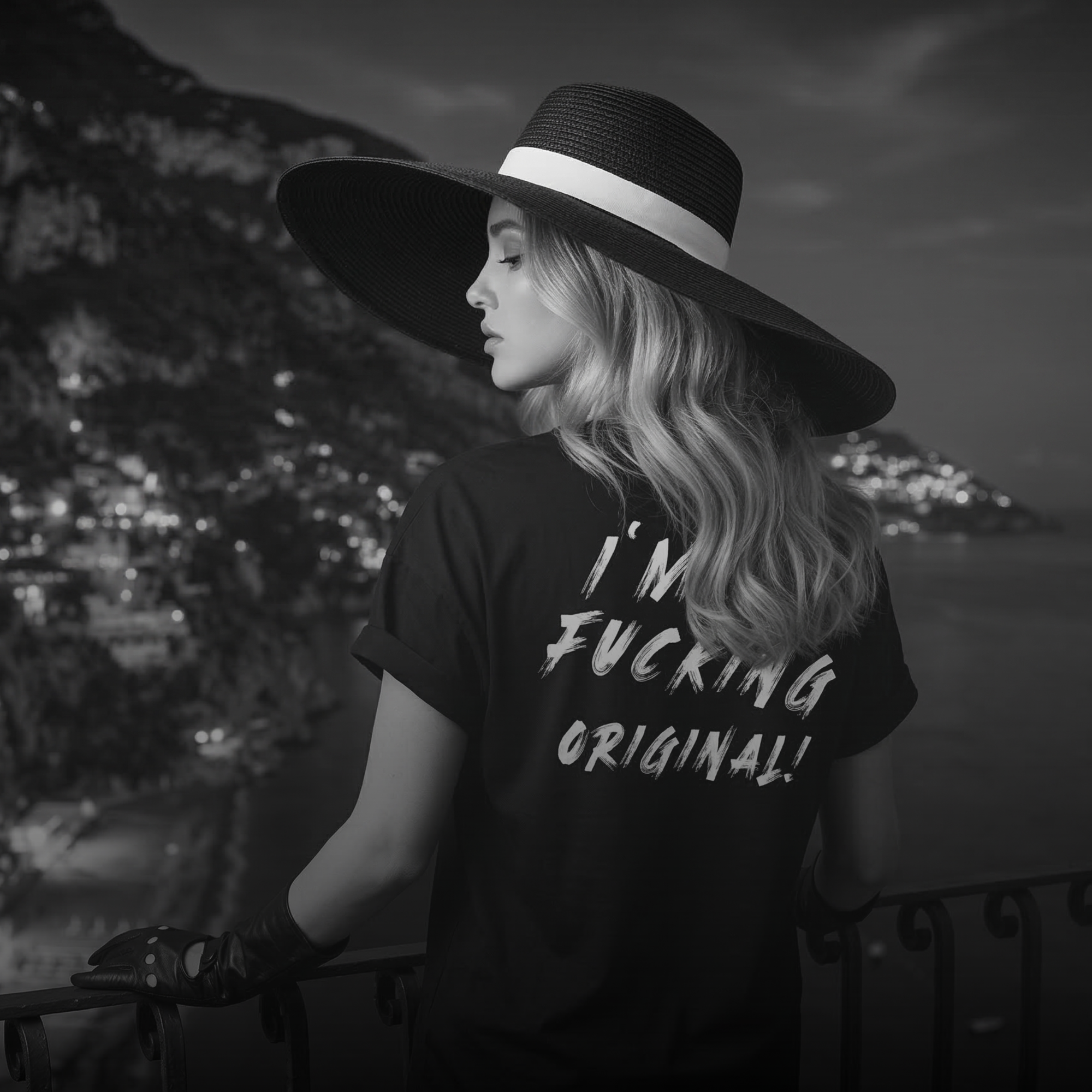 D.L.G Signature Shirt | Woman Statement Line - I’m a Fucking Original