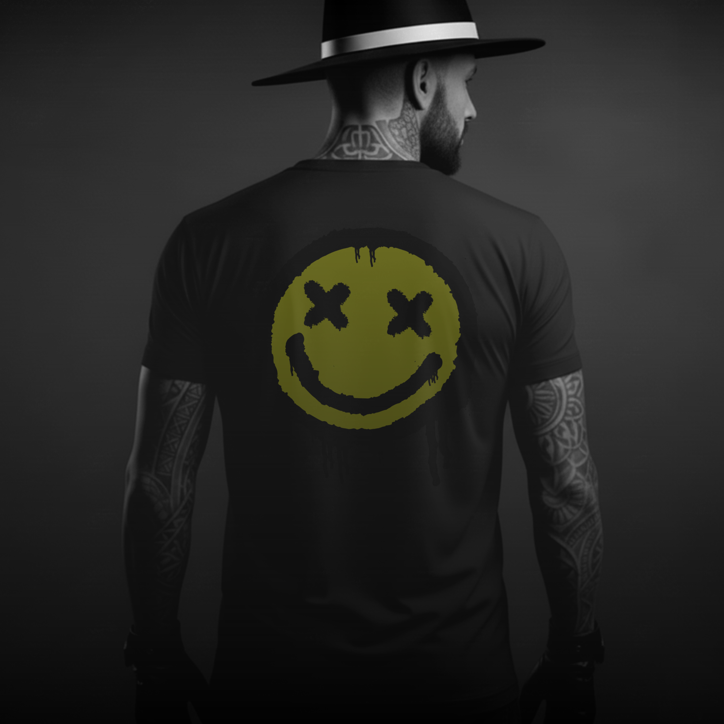 D.L.G Signature Shirt | Man Essential Line - The Back Smile LIMITED EDITION